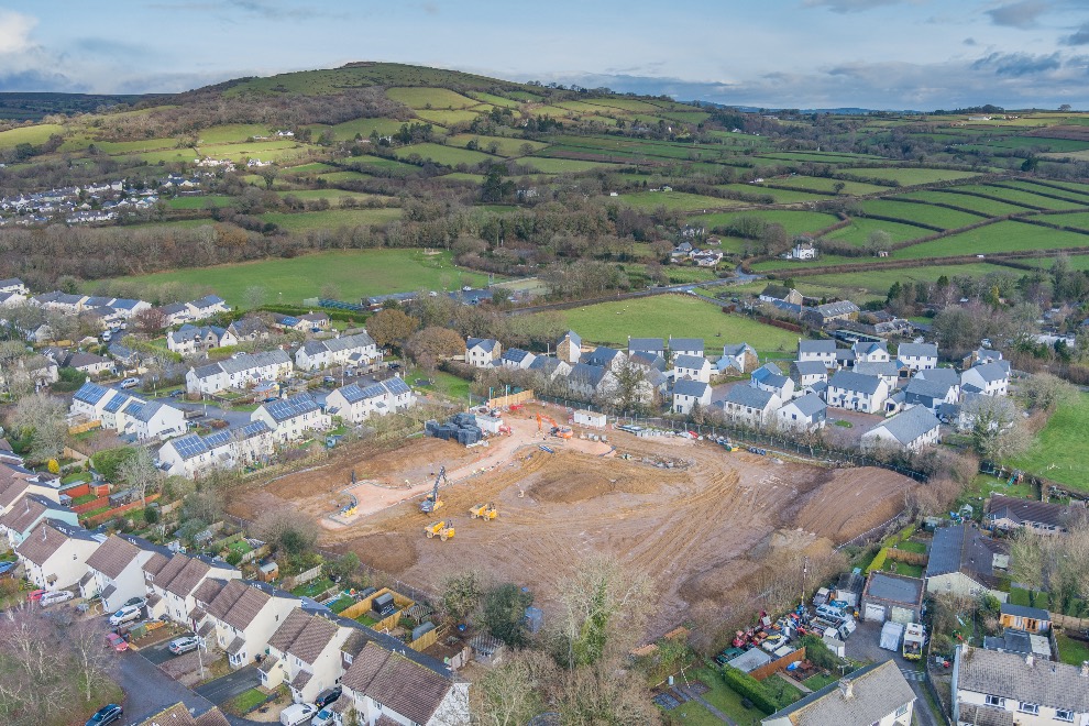 Work Begins On New Homes In South Brent The Devon Daily